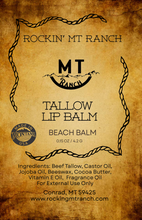 Load image into Gallery viewer, Tallow Lip Balm
